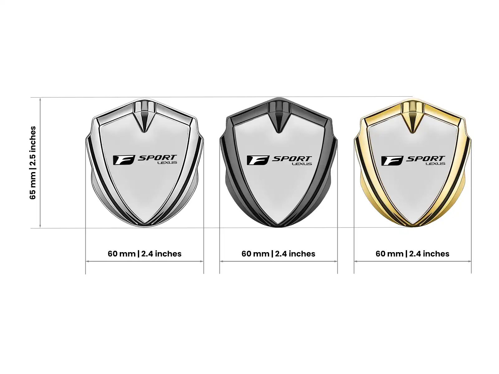 Lexus Emblem Metall Abzeichen Sportliches Design Schick